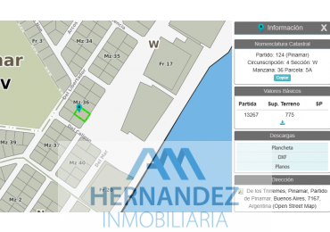 LOTE EN  EL FRENTE COSTERO DE PINAMAR